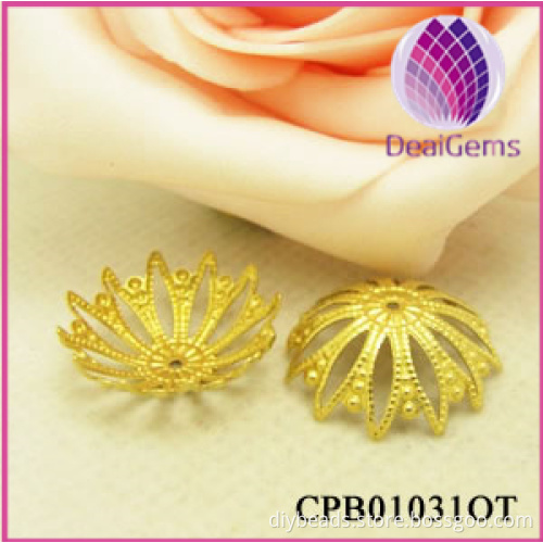 Wholesale Brass End Filigree Dome Bead Caps Jewelry Findings